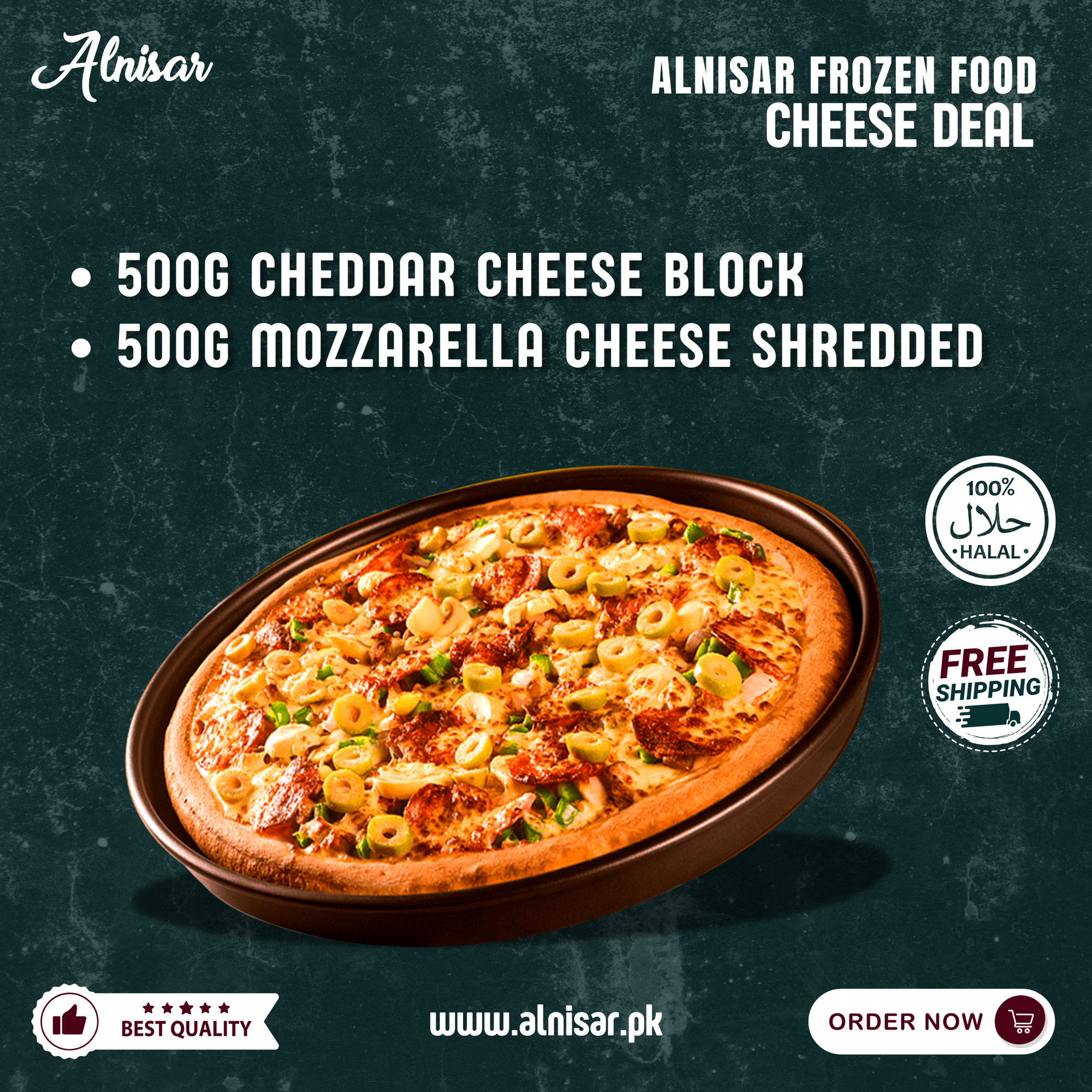 Alnisar Pizza Cheese Deal