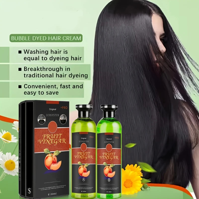 USA Fruit Vinegar Black Hair Color