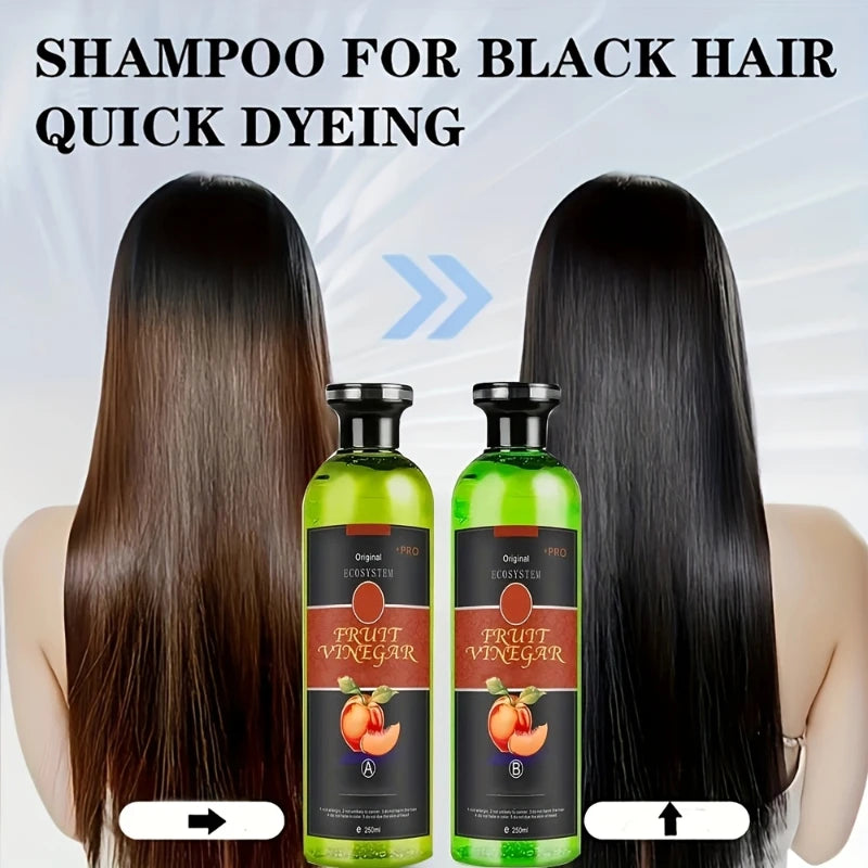USA Fruit Vinegar Black Hair Color