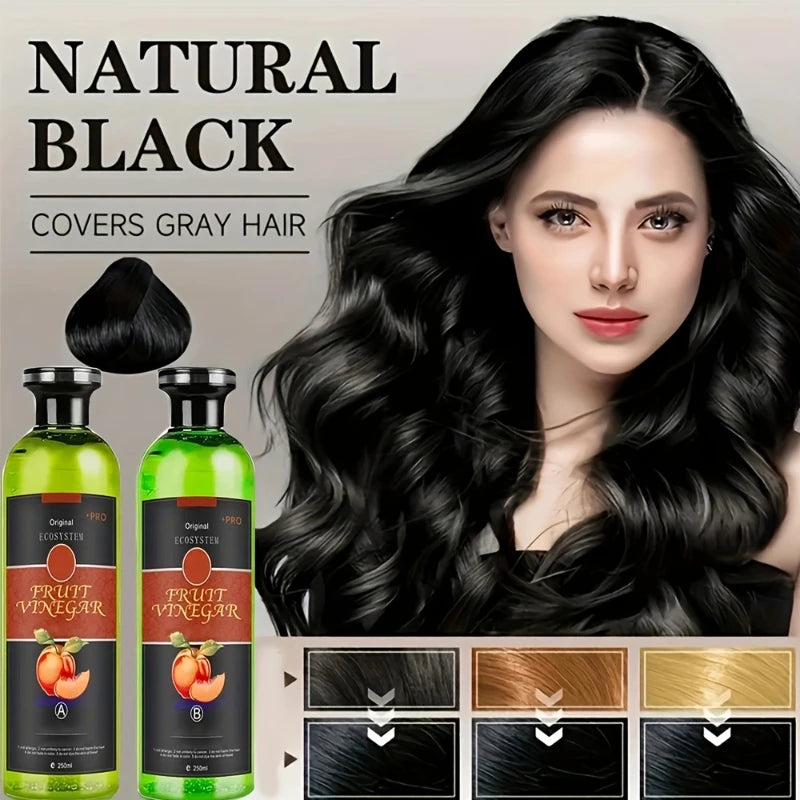 USA Fruit Vinegar Black Hair Color